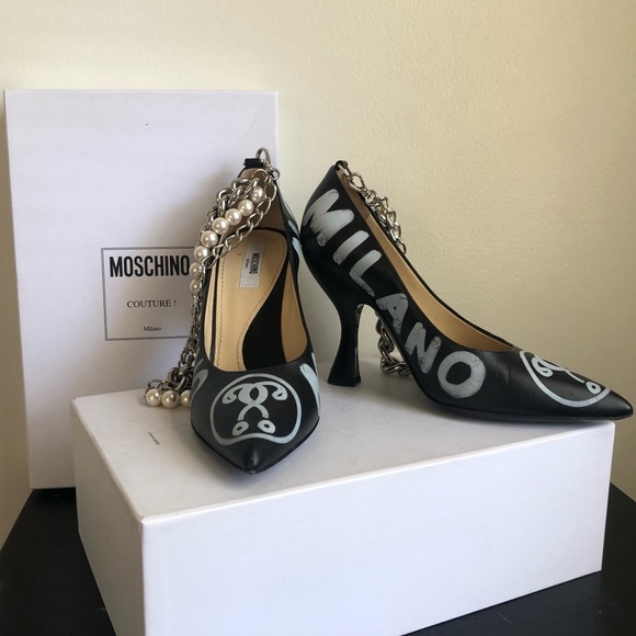Moschino Black Heels - Picture 6 of 7